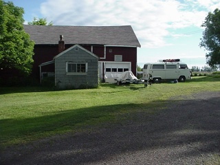 Another beautiful morning next to the barn