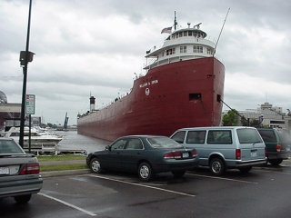 The longest boat either of us has ever seen