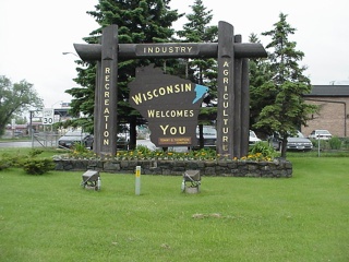Brian almost got ran out of Wisconsin taking this picture!