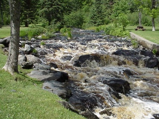 We dubbed this "Root Beer River", it looked like something out of Willy Wonka's Chocolate Factory