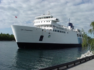 Our ride for the morning across Lake Huron