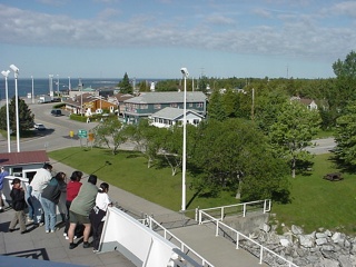 Bustling downtown South Baymouth