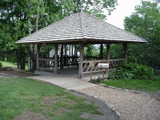 This was called a rustic cabin, presumably because of the lack of walls