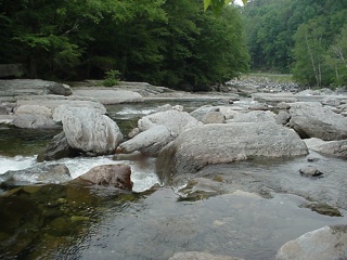 A lovely Vermont stream in the Lincoln Gap