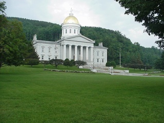 The capital building in Montpelier