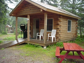 Brian & Theresa wake in a Kozy Kamping Kabin