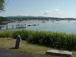 The left side of the very pretty Southwest Harbor