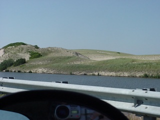 Most of the state of Massachusetts later, the dunes at the tip of Cape Cod