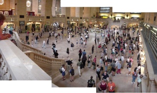 Grand Central Station. Not a great collage, but it gets the point across...