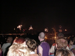 Fireworks and New Yorkers, does it get any better than this?