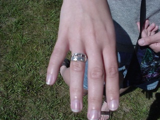 Theresa's new ring, it's a Bus!