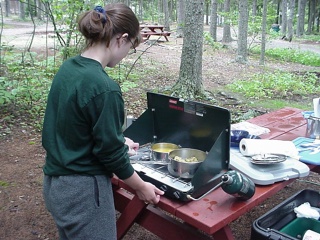 Theresa enjoys getting domestic