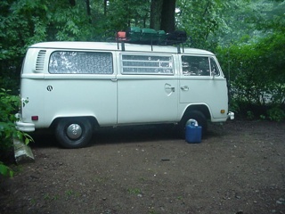 A very humid morning in the Rusnik Campground