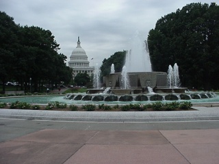 Our first view of the nation's capital