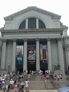 The Smithsonian Museum of Natural History, where we found...