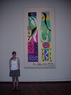 Theresa and a Matisse