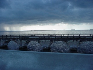 The old bridge between the Keys still stands