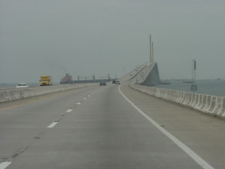 Broken up briefly by the very long and large St. Petersburg bridge