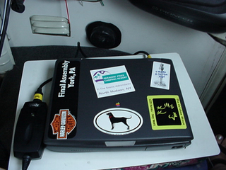 The PowerBook is taking on a well traveled look, no?