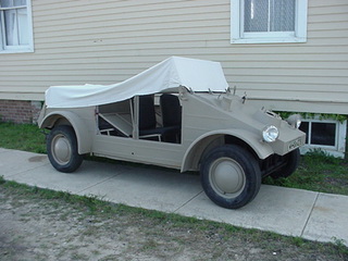 ...but Brian found a 1942 Kubelwagen (Germany military Volkswagen) he was very impressed with