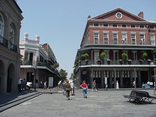A piece of the historic French Quarter