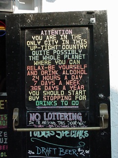 We imagine a little less drinking and the author would know which "buy" to use...
