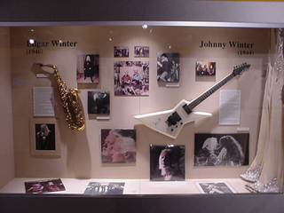 Brian was enthused to find out that the nearby town of Beaumont was the childhood home of Edgar and Johnny Winter