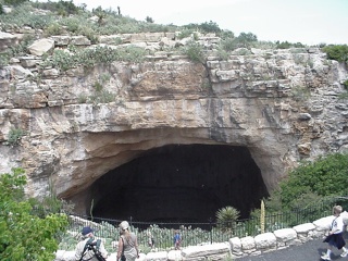 The Cavern's entrance