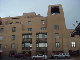 In Santa Fe this is a hotel