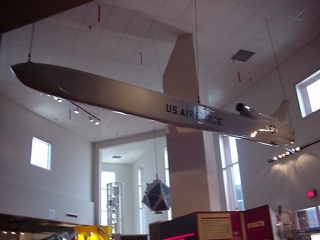 A (non-functional) guided missile