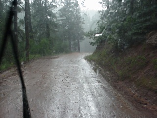 ...and eventually very wet