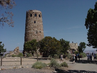 The eastern end of the Grand Canyon Park, Desert View