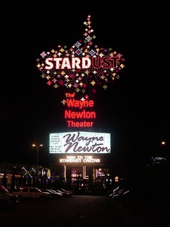 Welcome home Mr. Las Vegas! To quote the billboards, that is...