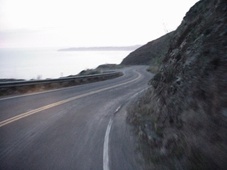 The windy drive out of San Francisco