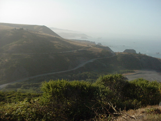 Scenic road shot