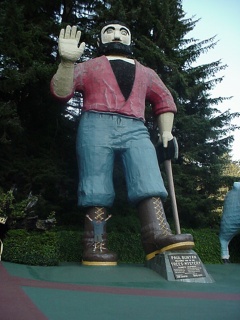 Big, bad, fiberglas Paul