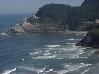 Scenic Oregon coast