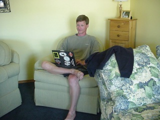 Could Brian be any happier?