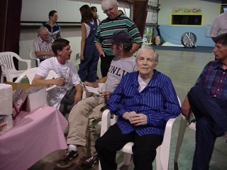 Visiting with Brian's Grandma Pearl