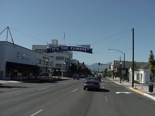 Grants Pass, its not only "the climate", it's where Theresa was born