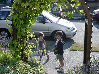 Some very cute children to go with the cute house, Amanda and Adam