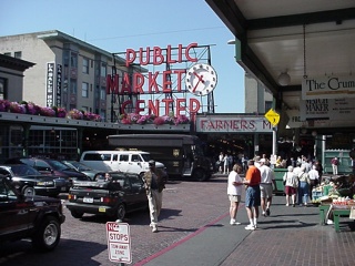 Theresa was very excited to visit the Public Market