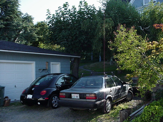 Pulling in for a quick visit to Chris and Susan's home
