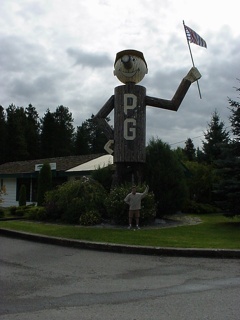 The PG man welcomes all to Prince George!