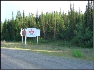 The mounties welcome us