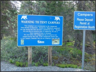 You would have to be pretty tough to pitch a tent after reading this