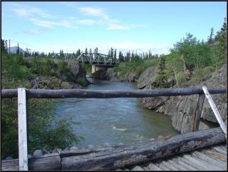 The new bridge, from the old bridge