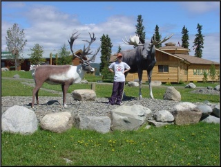 Theresa finds her moose has made a new friend