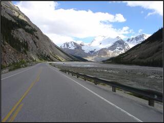 Road Shot near the summit