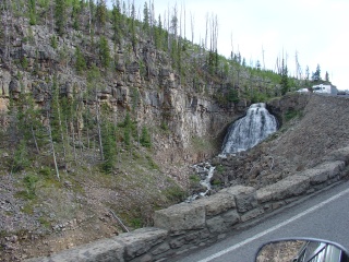 Scenic waterfall